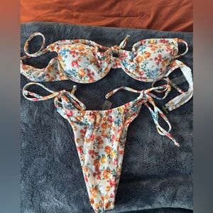 SHEIN Floral Bikini - Multicolor